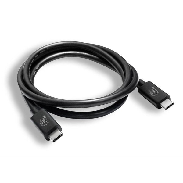 Main product image for USB 4.0 M/M Cable USB-C to USB-C 240W 40 Gbps 4K 3.3 ft. (1m) 130-659